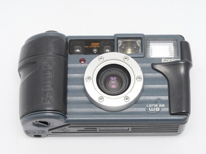 (中古品) Konica コニカ 現場監督28WB 工事専用カメラ 28mmレンズ 水洗い可・防塵・防砂・耐ショック フィルムタイプ