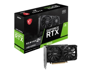 (中古品) MSI GeForce RTX 3050 VENTUS 2X 6G OC (6GB GDDR6/PCI Express 4.0/1492MHz/14000MHz)