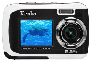 (中古品) Kenko デュアルモニターデジタルカメラ DSC880DW IPX8相当防水 DSC880DW