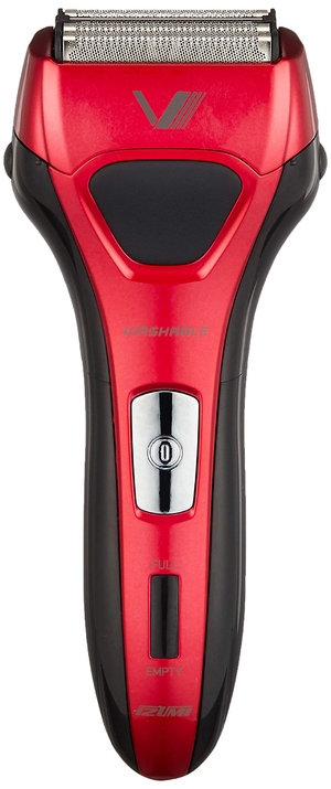 (中古品) IZUMI S-DRIVE ソリッドシリーズ 往復式シェーバー 4枚刃 レッド IZF-V557-R