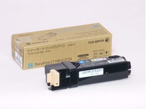 (中古品) XEROX DocuPrintC1100用 シアントナー/CT201091(1,000枚) XE-TNC1100CYJ