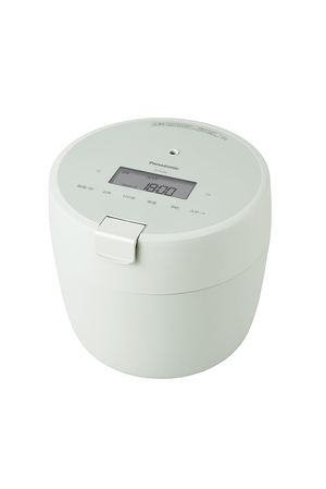 (中古品) パナソニック 炊飯器 5合 圧力IH 新生活 一人暮らし コンパクトサイズ ふた食洗機対応 ホワイト SR-R10B-W