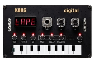 (中古品) KORG(コルグ) Nu:Tekt NTS-1 digital kit はんだ付けなしで組み立て可能 DIY シンセキット USBバスパワー ソフトウェアライセンス込み