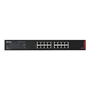 (中古品) バッファロー BS-GSL2016P 法人向け Giga対応 PoE Layer2 スマートLiteスイッチ 16ポート