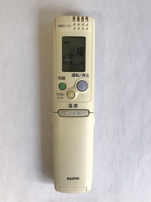 (中古品) 三洋電機 エアコンリモコン RCS-SR5