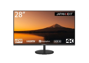 (中古品) JAPANNEXT 28型 IPS 4K液晶モニター JN-I28UR HDR対応 HDMI DP sRGB99%