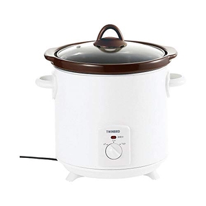 (中古品) ツインバード スロークッカー ホワイト　TWINBIRD EP-D819W　電気鍋