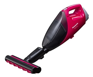 (中古品) パナソニック ふとんクリーナー 紙パックレス 赤外線センサー搭載 ピンク MC-DF110C-P