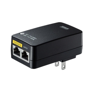 (中古品) サンワサプライ PoEインジェクター(アダプタ型) LAN-GIHINJ4