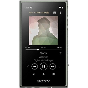 (中古品) ソニー ウォークマン 32GB Aシリーズ NW-A106 : ハイレゾ対応 / MP3プレーヤー / bluetooth / android搭載 / microSD対応 タッチパネル搭載 最大26時間連続再生 360 Reality Audio再生可能モデル アッシュグリーン NW-A106 GM