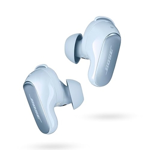 (中古品) Bose QuietComfort Ultra Earbuds LE 完全ワイヤレス ノイズキャンセリングイヤホン 空間オーディオ Bluetooth接続 マイク付 最大6時間再生 急速充電 ムーンストーンブルー