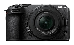 (中古品) Nikon ニコン ミラーレス一眼 Z30 ダブルズームキット Zマウント APS-C 動画 Vlog 手振れ補正ブラック
