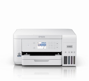 (中古品) エプソン プリンター エコタンク搭載 A4カラーインクジェット複合機 EW-M634T1 写真用紙スクエア 20枚入 テレワーク向け 低ランニングコスト