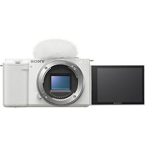 (中古品) ソニー(SONY) Vlog用カメラ レンズ交換式VLOGCAM APS-C ミラーレス一眼カメラ ZV-E10 ボディ(レンズなし) ウィンドスクリーン付属 ホワイト ZV-E10 W