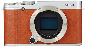 (中古品) FUJIFILM ミラーレス一眼 X-M1 ボディ ブラウン F FX-X-M1BW