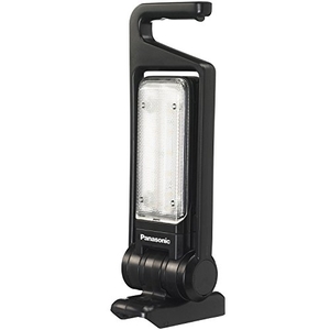 (中古品) パナソニック 充電LEDマルチ投光器 本体のみ (電池パック・充電器別売) デュアル (14.4V/18V/21.6V対応) 約1500ルーメン 回転角度0~270度 グッドデザイン賞 作業灯 ワークライト EZ37C3 ブラック