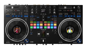 (中古品)Pioneer DJ Serato DJ Pro対応 スクラッチスタイル 2ch プロフェッショナル DJコントローラー DDJ-REV7 Black