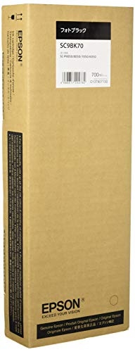 (中古品) EPSON 純正インクカートリッジ SC9BK70 フォトブラック/700ml