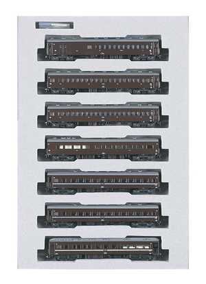 (中古品) KATO Nゲージ スハ44系 特急 つばめ 基本 7両セット 10-534 鉄道模型 客車