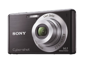 (中古品) ソニー SONY デジタルカメラ Cybershot W530 1410万画素CCD 光学ｘ4 ブラック DSC-W530/B