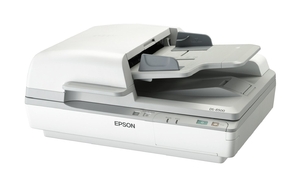 (中古品) EPSON A4高耐久フラットベッドスキャナー DS-6500 A4対応 1200dpi CCDセンサー ADF搭載 両面同時読み取り対応 重送検知機能搭載 スタンダードモデル