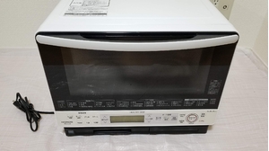 (中古品) HITACHI ヘルシーシェフ 過熱水蒸気オーブンレンジ パールホワイト MRO-LS8-W