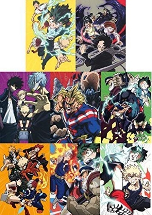 (中古品) 【DVD】僕のヒーローアカデミア 3rd 初回生産限定版 全8巻セット 全巻収納BOX付 マーケットプレイスDVDセット