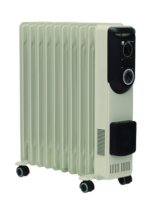 (中古品) DBK ドイツ製 ハイブリッド オイルヒーター【ハンガー付きモデル】 HEZC13/10JCH