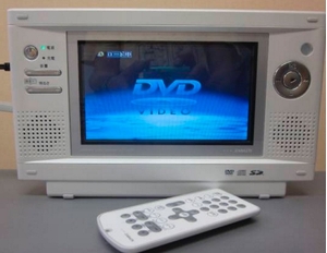 (中古品)TWINBIRD 防水DVDプレーヤー ホワイト VD-J712W