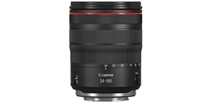 (中古品) Canon 中望遠ズームレンズ RF24-105mm F4L IS USM EOSR対応 全長107.3mm ブラック RF24-10540LIS