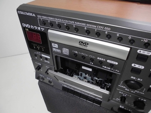 (中古品) DENON CDV-550 DVDカラオケシステム 木目