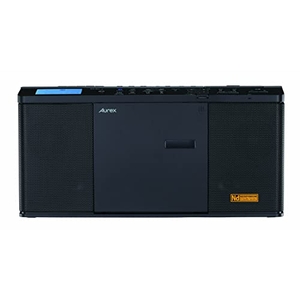(中古品) 東芝(TOSHIBA) TY-ANX1(K) ハイスペック CD ラジオ Bluetooth 送受信機能 コンパクト スリム ネオジウムスピーカー スリープ タイマー 搭載 ワイドFM 対応 リモコン付き SD対応 内蔵マイク ブラック