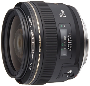 (中古品) Canon 単焦点レンズ EF28mm F1.8 USM フルサイズ対応