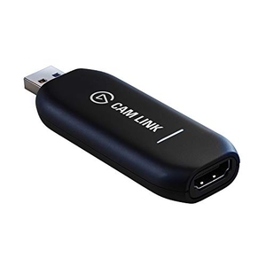 (中古品) Elgato Cam Link 4K [録画・配信用コンパクトHDMIキャプチャカード 1080p60 4K30 ビデオ会議/ホームオフィス/ゲーム配信向け OBS/Zoom/Teams連携 PC/Mac対応