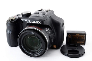 (中古品) パナソニック デジタルカメラ ルミックス ブラック DMC-FZ150-K 20,626円