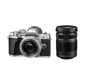 (中古品) OLYMPUS ミラーレス一眼カメラ OM-D E-M10 MarkIII EZダブルズームキット シルバー