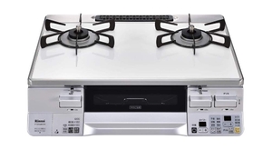 (中古品) リンナイ ガステーブル ラクシエ 都市ガス（13A）用 右強火力 RTS65AWK3RG-WR ココットプレート付属