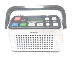 (中古品) ツインバード ラジオ AV-J127S