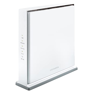 (中古品) アイ・オー・データ WiFi ルーター 無線LAN Wi-Fi 6 AX3600 2402Mbps+1147Mbps 2.5Gbps IPv6対応 日本メーカー ホワイト【 iPhone / Android / PS5 / Nintendo Switch メーカー動作確認済み】WN-DAX3600QR