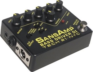 (中古品) TECH21 サンズアンプ SansAmp BASS DRIVER DI ベース専用DIボックス 【国内正規品】