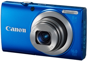 (中古品) Canon デジタルカメラ PowerShot A4000IS ブルー 1600万画素 光学8倍ズーム PSA4000IS(BL)