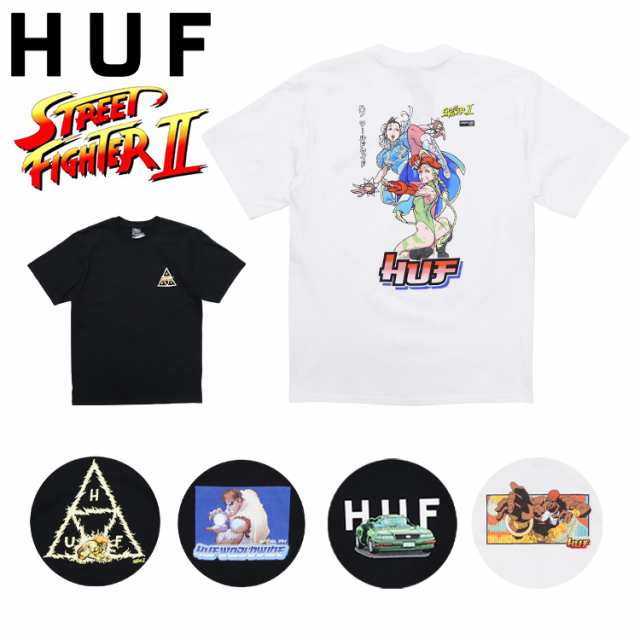 Huf ハフ メンズ Tシャツ ストリートファイター2 S S Tee Copcom 半袖tシャツトリプルトライアングルロゴ コラボ ゲーム リュウ チュンの通販はau Pay マーケット 99headwearshop