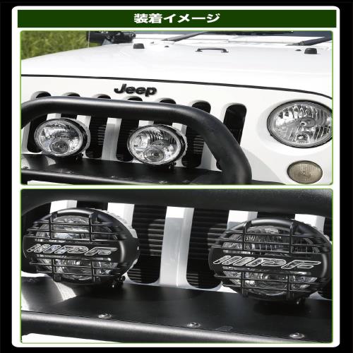 IPF フォグランプ LED 丸形 直径163mm 1100lm(110,000cd) 6000K
