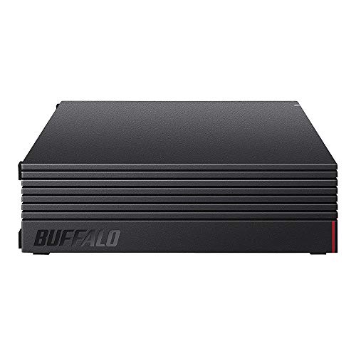 バッファロー 外付けハードディスク 8TB テレビ録画/PC/PS4/4K対応 静音コンパクト 日本製 故障予測 みまもり合図 HD-AD8U3の通販は