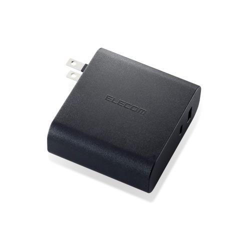 エレコム ノートPC用ACアダプター Type-C PD対応 57W Type-C1ポート USB1ポート ブラック ACDC-PD0257BKの通販は 5,712円