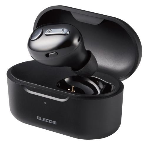 エレコム(ELECOM) イヤホン ヘッドセット Bluetooth 極小 HSC32MP 充電ケース付き ブラック LBT-HSC32MPBKの通販は 5,101円