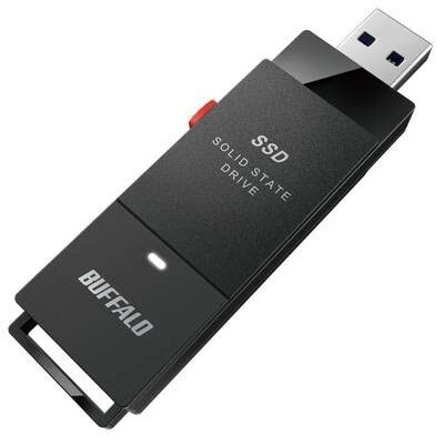 バッファロー SSD-SCT1.0U3-BA (ブラック) 外付けSSD SSD-SCTU3Aシリーズ 1TBの通販は