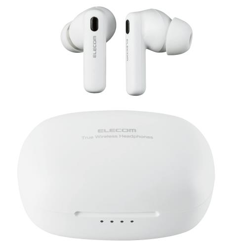 エレコム ワイヤレスイヤホン Bluetooth5.2 ノイズキャンセリング対応 AAC対応 軽量 完全ワイヤレス カナル型 ホワイト LBT-TWS13WHの通販は 8,743円