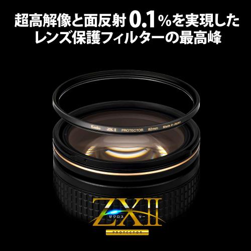 ハンドメイド　資材 Kenko レンズフィルター ZX プロテクター 77mm レンズ保護用 撥水・撥