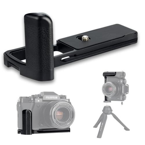 JJC MHG-XT5 グリップ Ｌ型ハンドグリップ Fujifilm Fuji X-T5 XT5 カメラ用 バッテリーグリップ 垂直撮影可能 底部と側面の1/4-20のネジ 三脚取り付け可能 電池交換が便利の通販は 7,492円